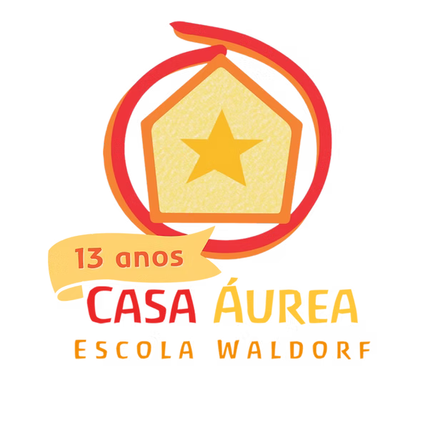 Casa Áurea Escola Waldorf — marca comemorativa de 13 anos